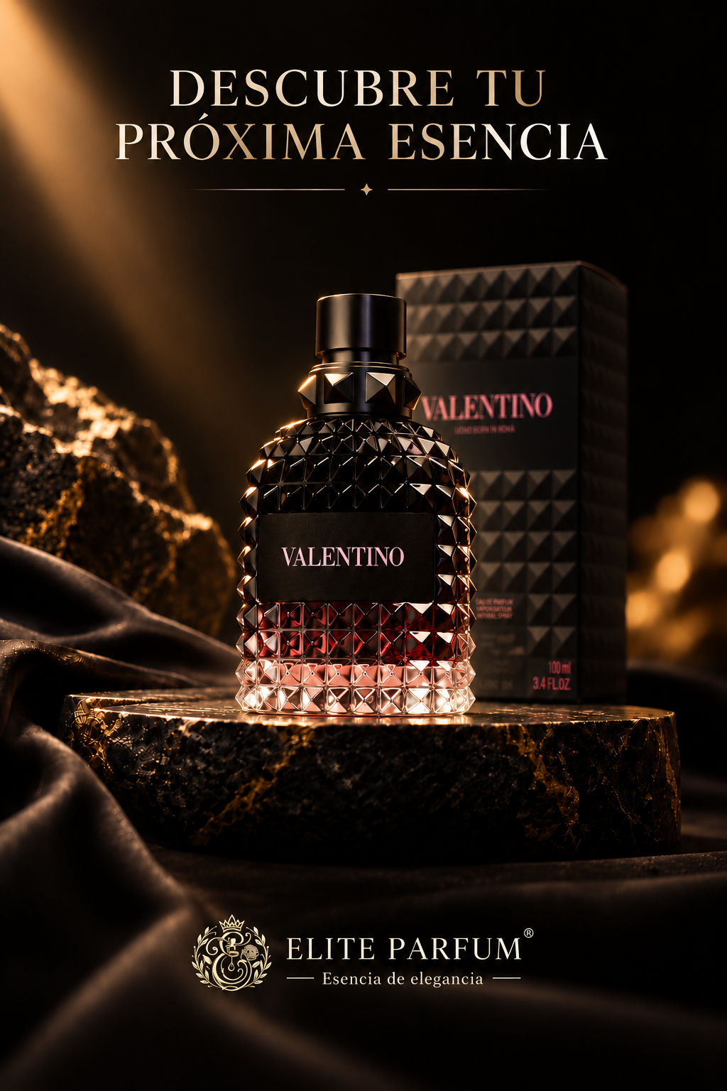 Campaña Valentino de Elite Parfum